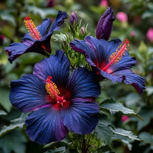 Гибискус Саншайн Кисс купить по цене от 450р. в интернет-магазине «Посадика» с доставкой почтой в в Скопине и по всей России – [изображение №1].