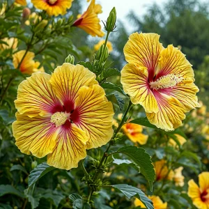 Гибискус Свит Соната купить по цене от 249р. в интернет-магазине «Посадика» с доставкой почтой в в Скопине и по всей России – [изображение №1].