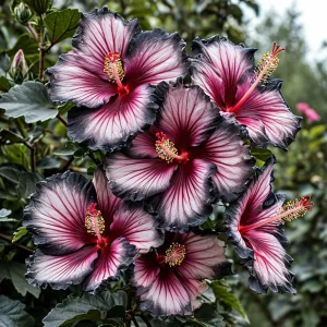 Гибискус садовый Самер Бридж купить по цене от 306р. в интернет-магазине «Посадика» с доставкой почтой в в Скопине и по всей России – [изображение №1].